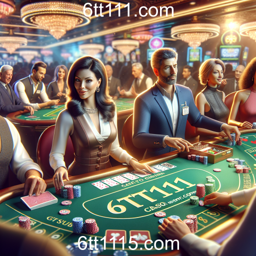 Descubra o Mundo do Cassino Ao Vivo no 6tt111.com
